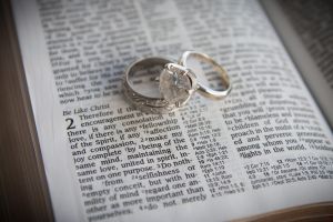rings on the bible